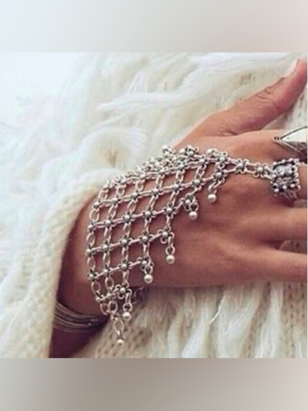 Chainmail VTG Belly Dancer Slave Bracelets - Picture 14 of 14